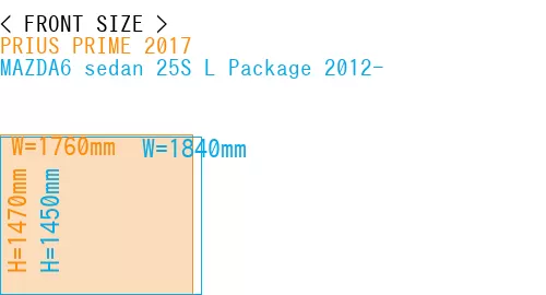 #PRIUS PRIME 2017 + MAZDA6 sedan 25S 
L Package 2012-